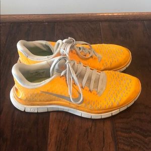 Nike Orange Running Shoes